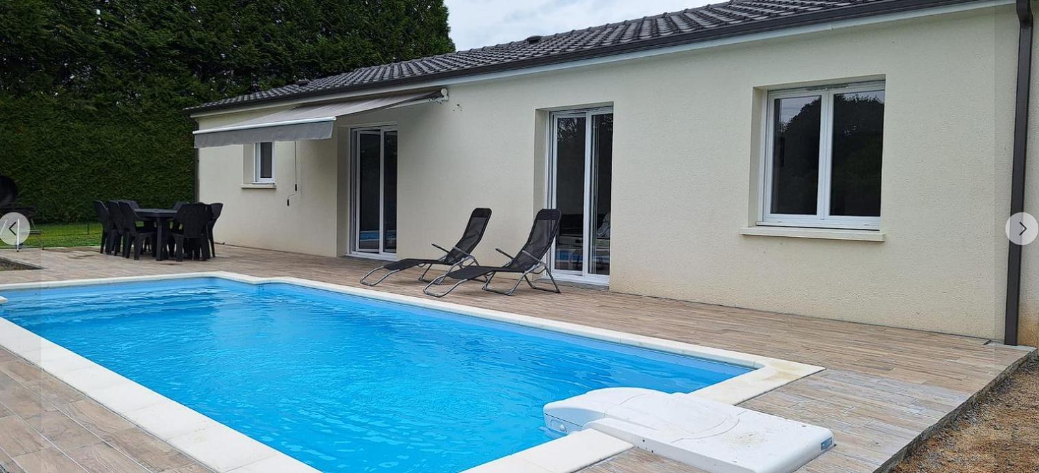 Les Granges De Soulagnieux Et Sa Piscine Privee Villa Piegut-Pluviers ภายนอก รูปภาพ